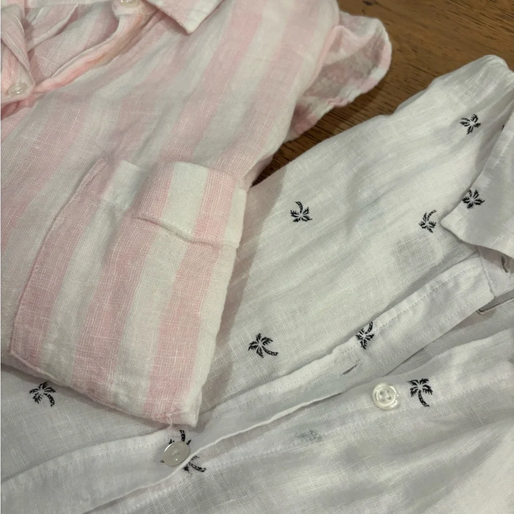 2 Rails Linen Shirts - Picture 2 of 8